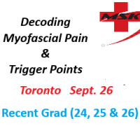 Decoding Myofascial Pain and Trigger Points - Toronto (SEPT 26) -In-Person  END OF SPRING SALE - BEFORE JUNE 1 - Recent Grad (24,25&26)