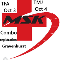 TFA & TMJ Combo weekend - Gravenhurst, Oct. 3- 4  - Canada Day Sale (ends July 2) GROUP