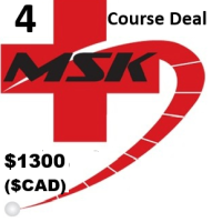 4 COURSE DEAL - choose any 4 courses, for the Package combo deal before Sept.  1 (CANDIAN dollars) - Limited to 5 sales