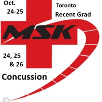 Concussion - - Toronto - Oct. 24-25 -In-Person  Early Bird Sale before AUGUST 1  - Recent GRAD (24, 25 & 26)
