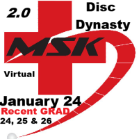 Disc Dynasty - 2.0 Virtual Event - January 24, 2027 - before Sept 1, 2026 - recent GRAD (24, 25 & 26)