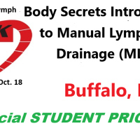 Lymphatic Massage - Oct 18, 2026 , Buffalo NY  - Canadian dollars  (appr. 215 USD)  - STUDENT